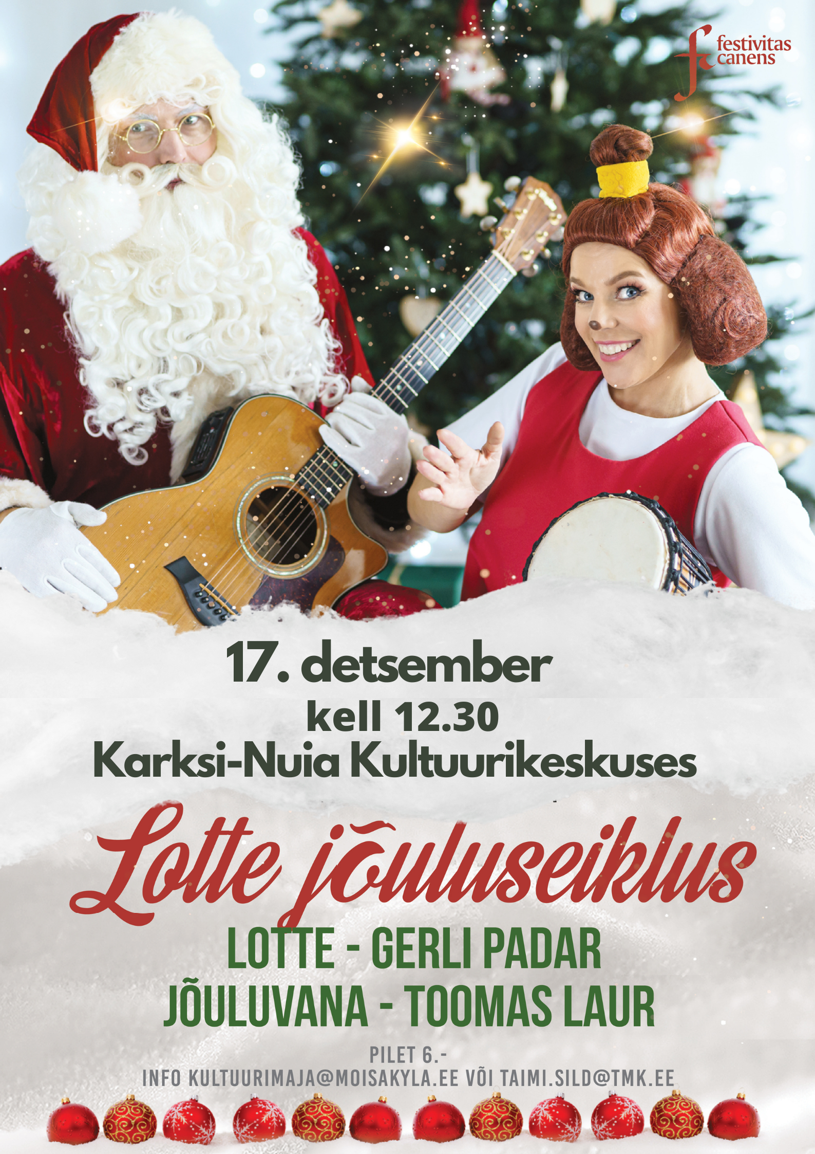 Koeratüdruk Lotte tuleb Karksi-Nuia Kultuurikeskusesse