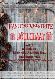 Käsitöömeistrite jõululaat