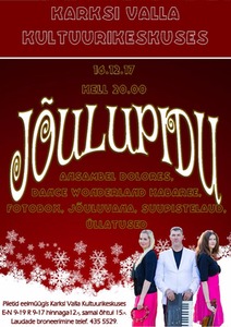 Jõulupidu ansambliga Dolores 