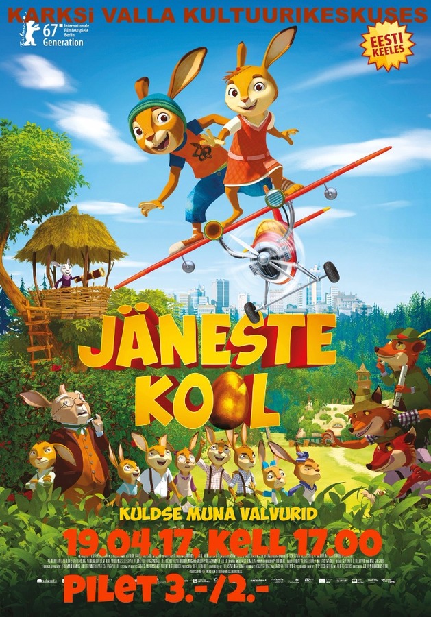 Lastefilm: Jäneste kool - Kuldse muna valvurid Lastefilm: Jäneste kool - Kuldse muna valvurid