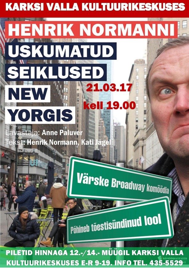 Komöödiateatri etendus Komöödiateatri etendus