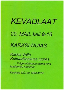 Kevadlaat