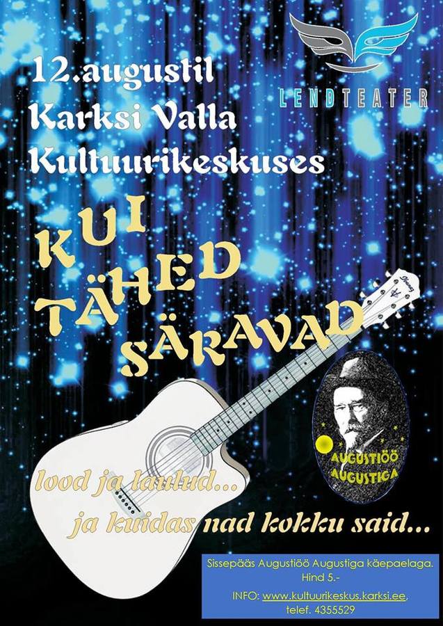 Etendus Kui säravad tähed Etendus Kui säravad tähed