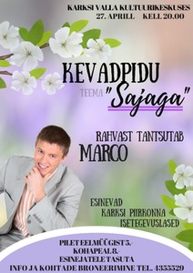 Kevadpidu ansambliga Marco