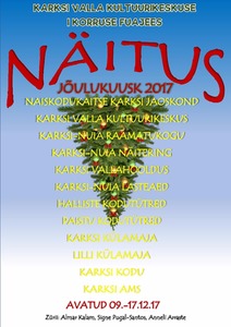 Näitus Jõulukuusk 2017