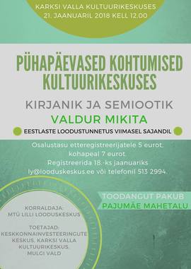 Pühapäevased kohtumised - Valdur Mikita