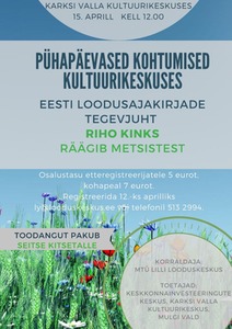 Pühapäevased kohtumised kultuurikeskuses