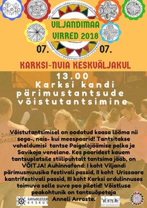 Karksi kandi pärimustantsude võistutantsimine