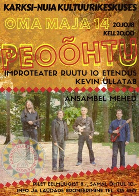 Tantsuõhtu. Oma maja 14