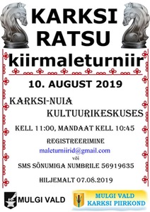 Kiirmaleturniir Karksi Ratsu