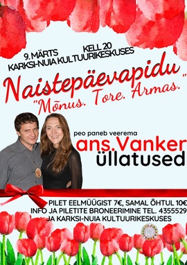 Naistepäevapidu ansambliga Vanker