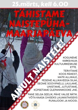 Maarjapäeva tähistamine