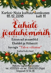 Eakate jõuluhommik