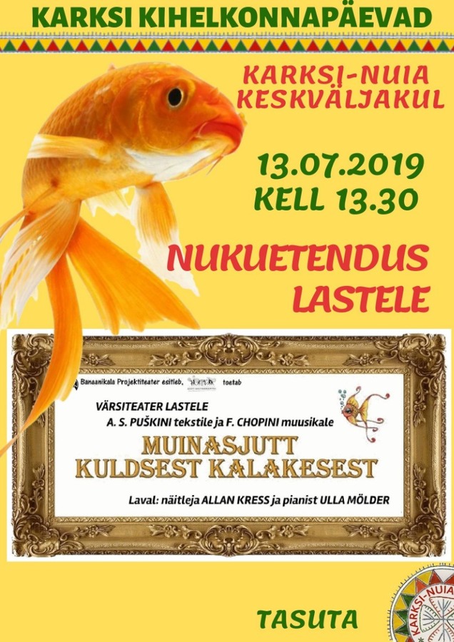 Nukutetendus Muinasjutt kuldsest kalakesest Nukutetendus Muinasjutt kuldsest kalakesest