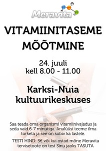 Vitamiini analüüsimine