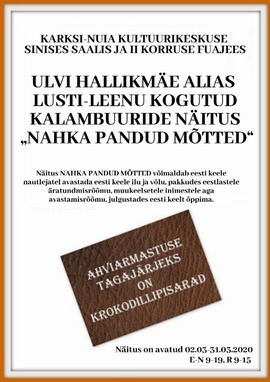 Näitus: Kalambuurid