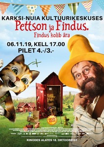 Lastekino Pettson ja Findus. Findus kolib ära