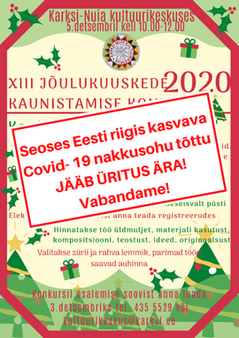 JÄÄB ÄRA Jõulukuuskede kaunistamise konkurss