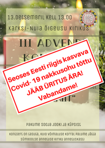 JÄÄB ÄRA III advendikontsert