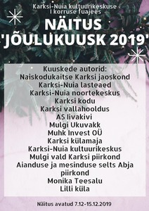 Näitus Jõulukuusk 2019