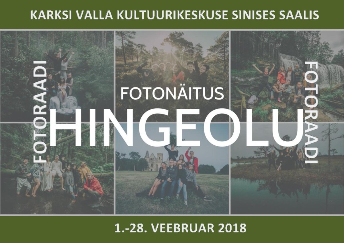 Fotoraat fotonäitus Hingeolu