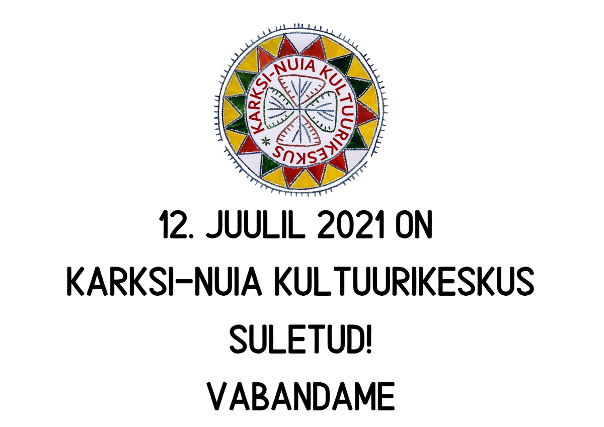 Kultuurikeskus suletud