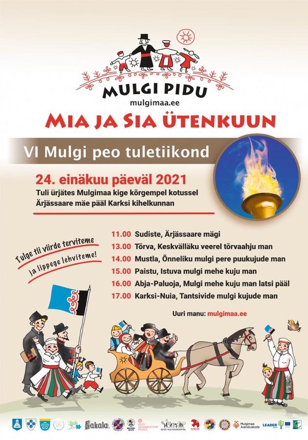 VI Mulgi peo tule teekond algab Härjassaares VI Mulgi peo tule teekond algab Härjassaares