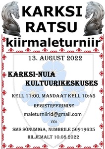 Kiirmaleturniir Karksi Ratsu