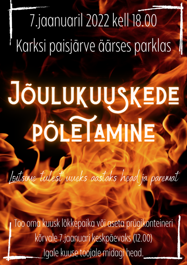 Kuuskede põletamine Kuuskede põletamine