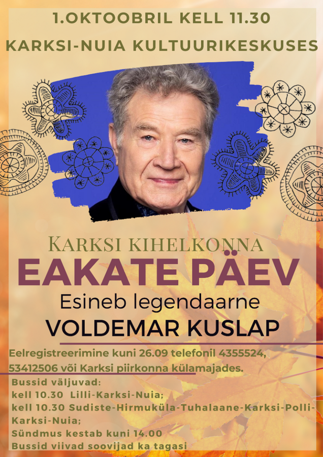 Eakate päev 2022 Eakate päev 2022