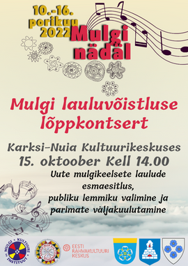 Mulgikeelse laulukonkurssi kontsert