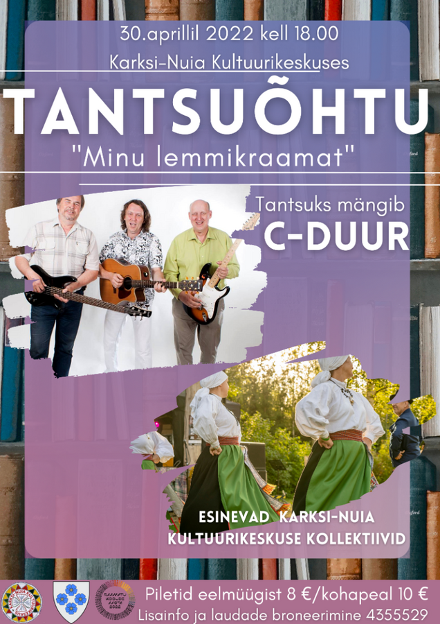 Hooaja lõpu tantsuõhtu ansambliga C-duur Hooaja lõpu tantsuõhtu ansambliga C-duur