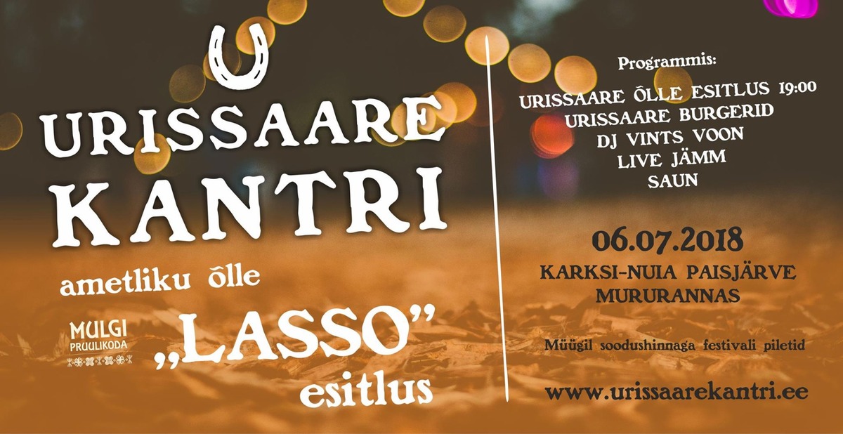 Urissaare Festivaliõlle esitlus