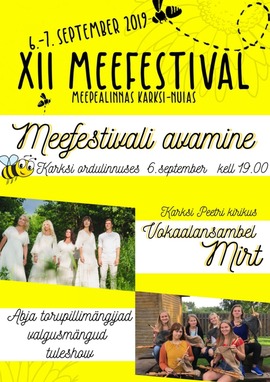 XII Meefestivali avamine 