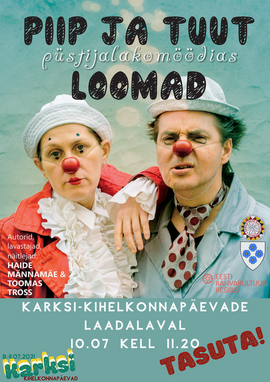 Piip ja Tuut püstijala komöödias Loomad