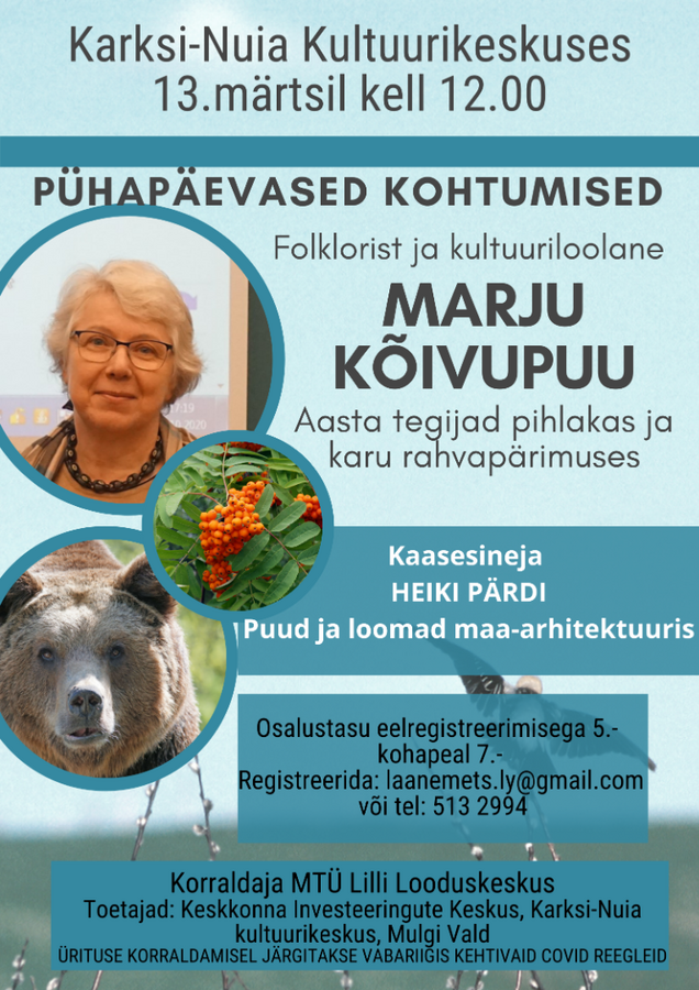 Pühapäevased kohtumised. Marju Kõivupuu Pühapäevased kohtumised. Marju Kõivupuu
