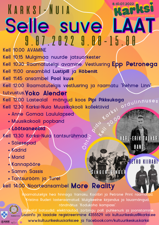 Karksi kihelkonnapäevad - Selle suve LAAT Karksi kihelkonnapäevad - Selle suve LAAT