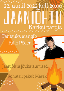 Jaaniõhtu Karksi pargis