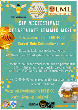 XIV Meefestivali külastajate lemmik mee valimine