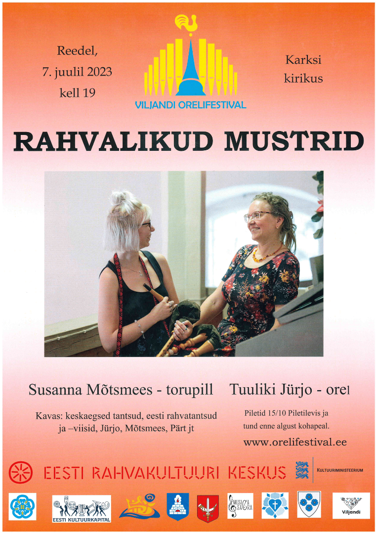 Viljandi Orelifestivali kontsert Karksi kirikus Viljandi Orelifestivali kontsert Karksi kirikus