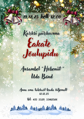 Eakate piparkoogihommik