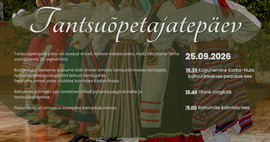Tantsuõpetajate päeva tähistamine